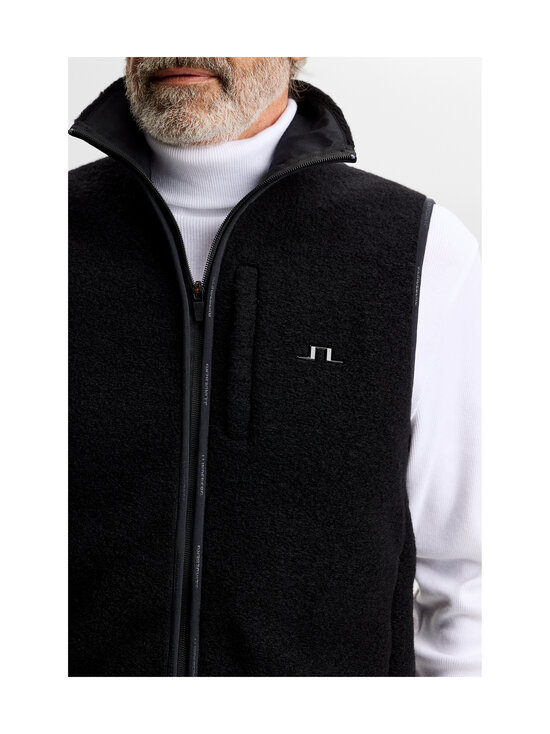 J.Lindeberg - Duncan vilnas flīsa veste - 9999 BLACK | Stockmann - photo 4