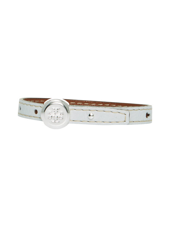 Tory Burch - Icon Leather -rannekoru - LIGHT SILVER / BUTTERFLY BLUE | Stockmann - photo 1
