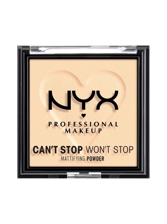 NYX Professional Makeup - Puuder Can't Stop Won't Stop  Mattifying Powder, 6 g - 02 LIGHT | Stockmann - photo 1