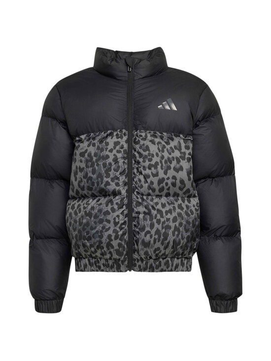 adidas Sportswear - Leopard Panel stepētā jaka - KH0202 BLACK/GREFOU/GRESIX/ | Stockmann - photo 1