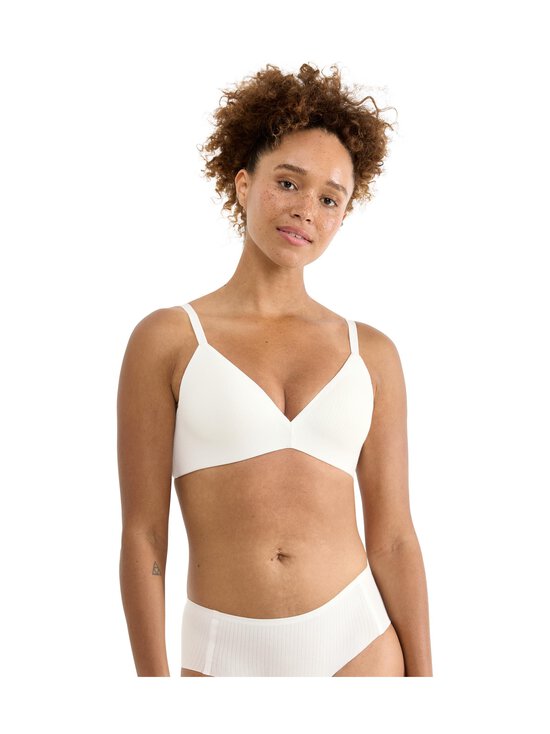 Sloggi - Zero Feel Pure The Up Push Up -rintaliivit - 00GZ 00GZ-SILK WHITE | Stockmann - photo 3
