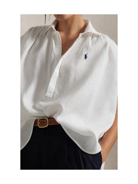 Polo Ralph Lauren - Linane pluus - WHITE - photo 8 Polo Ralph Lauren - Linane pluus - WHITE | Stockmann - photo 8