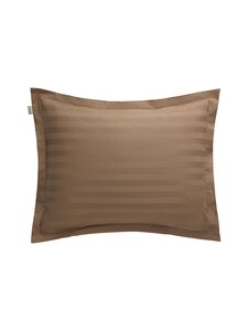 Gant Home - Stripes satīna spilvendrāna - 259 TAUPE BEIGE | Stockmann
