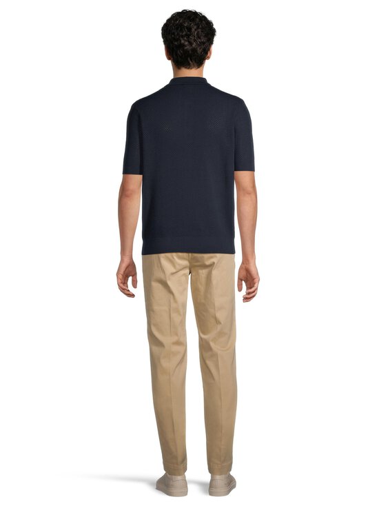 Sunspel - Cotton Mesh - neulottu pikeepaita - NAVY | Stockmann - photo 3