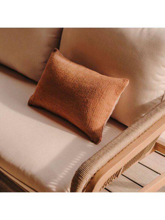 Kave Home - Vellana-sohvaryhmä ulkosohva, 2 nojatuolia & sohvapöytä akaasia / beige - MULTICO | Stockmann - photo 5