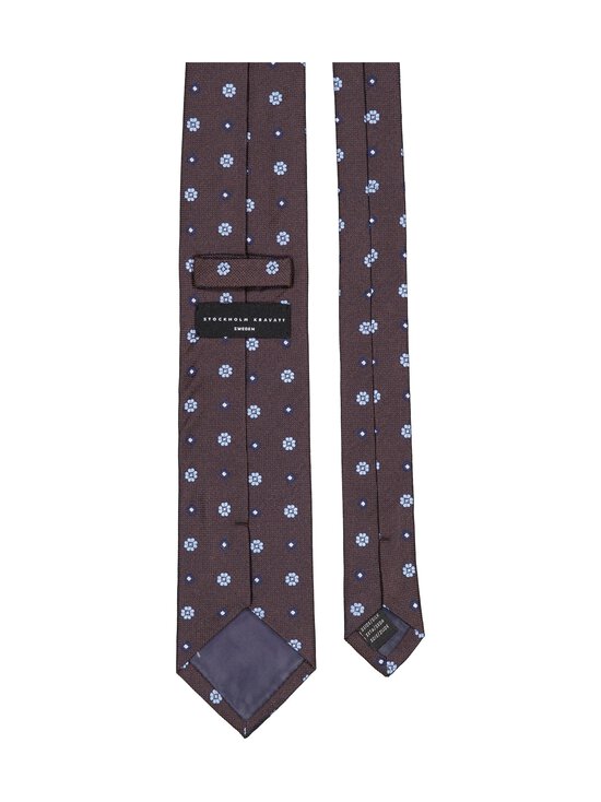 Stockholm Kravatt - Dot And Flower zīda kaklasaite - G25A BROWN | Stockmann - photo 2