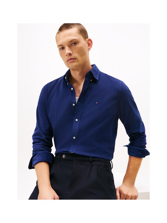 Tommy Hilfiger - Triiksärk Corduroy Printed - 0GY PREPPY NAVY / ALLOVER - photo 5 Tommy Hilfiger - Triiksärk Corduroy Printed - 0GY PREPPY NAVY / ALLOVER | Stockmann - photo 5