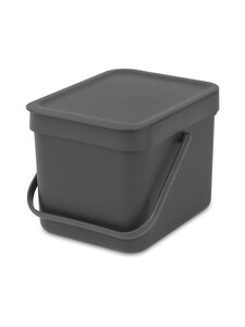 Brabantia - Prügikast Sort & Go 6 l - GREY | Stockmann