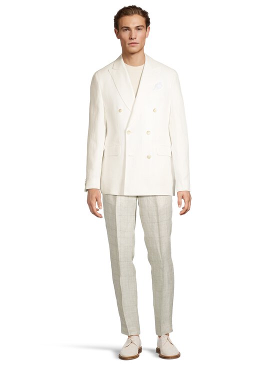 SAND Copenhagen - Star Regular fit Double breasted -bleiseri - 000 PURE WHITE | Stockmann - photo 2