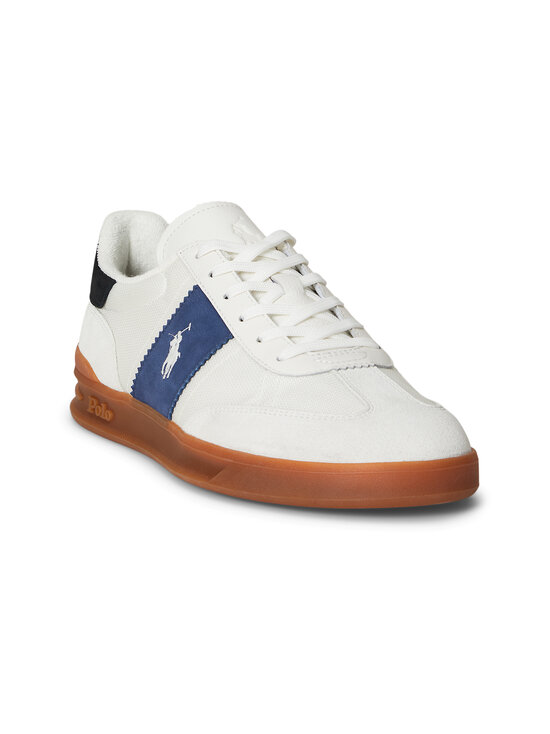 Polo Ralph Lauren - Aera Low brīvā laika apavi - 002 OFF-WHITE/LIGHT NAVY/BLACK | Stockmann - photo 4