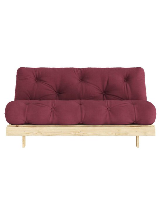 Karup - Roots-futonsohva bordeaux/mänty L 160 cm - PINK | Stockmann - photo 2