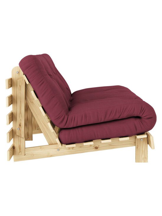 Karup - Roots-futonsohva bordeaux/mänty L 160 cm - PINK | Stockmann - photo 3