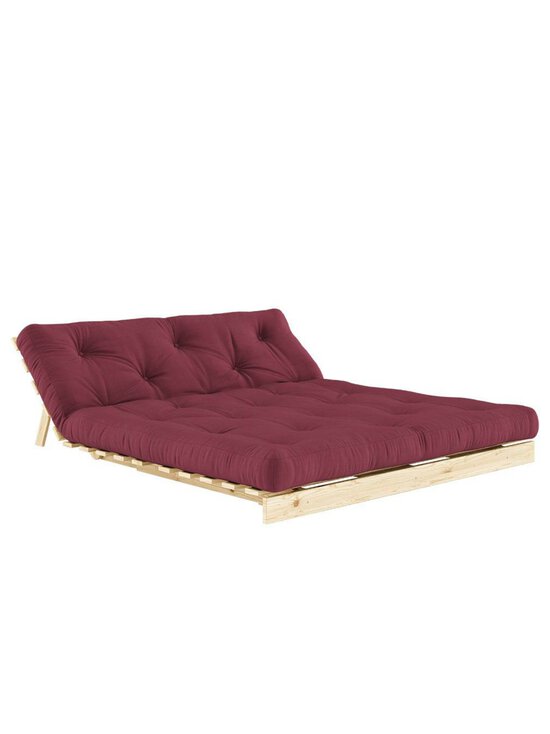 Karup - Roots-futonsohva bordeaux/mänty L 160 cm - PINK | Stockmann - photo 4