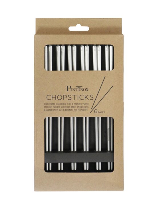 Pintiinox - Squared Satin -syömäpuikot 6-pack - 29066QE3 STEEL | Stockmann - photo 2