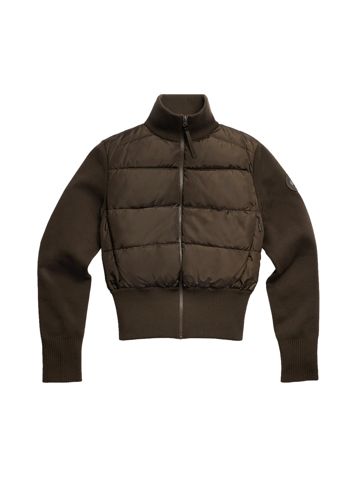 HyBridge Wide Quilt Knit -takki