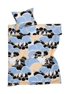Moomin Arabia - Muumi Kiviä gultasveļas komplekts 150 x 210 cm + 50 x 60 cm - MULTICOLOR | Stockmann