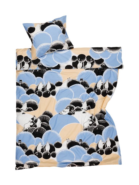 Moomin Arabia - Muumi Kiviä gultasveļas komplekts 150 x 210 cm + 50 x 60 cm - MULTICOLOR | Stockmann - photo 1