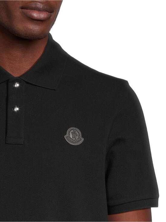 Moncler - Pikeepaita - 999 BLACK | Stockmann - photo 4