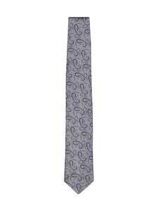 Eton - Paisley-silkkisolmio - 16 DARK GREY | Stockmann
