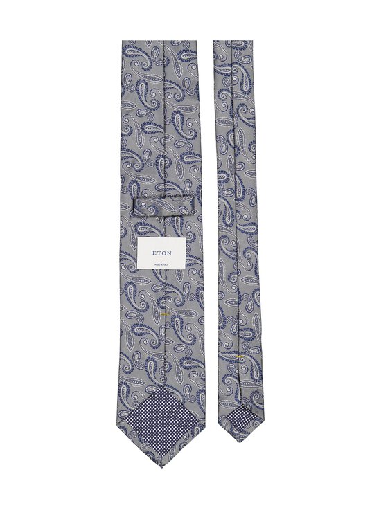 Eton - Paisley-silkkisolmio - 16 DARK GREY | Stockmann - photo 2