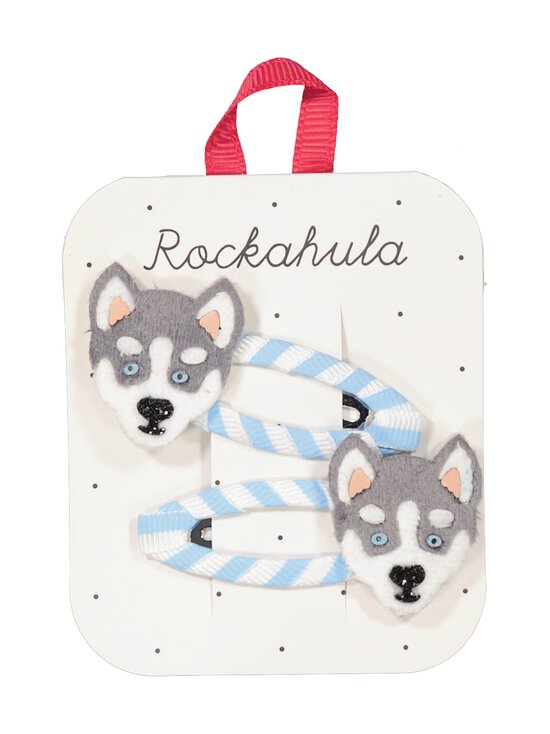 Rockahula - Husky Dog matu sprādzes 2 gab. - GREY - photo 1 Rockahula - Husky Dog matu sprādzes 2 gab. - GREY | Stockmann - photo 1