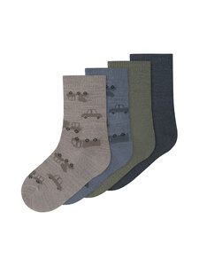 Name It - NmmWak-sukat 4-pack - SATELLITE PACK:4P SATE JAQ+OMBRE+MULLED B+FOLK JAQ | Stockmann