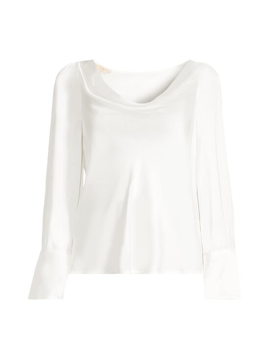 by TiMo - Satin Drape Top -satiinipusero - 003 - OFF WHITE | Stockmann - photo 1