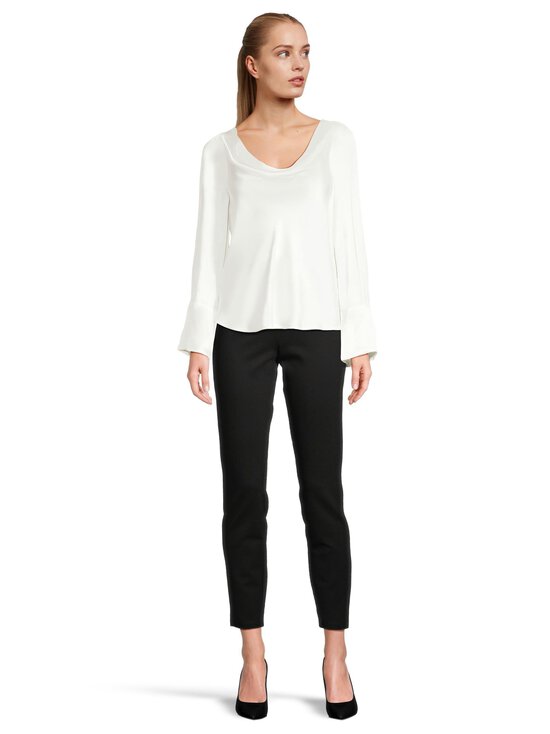 by TiMo - Satin Drape Top -satiinipusero - 003 - OFF WHITE | Stockmann - photo 2