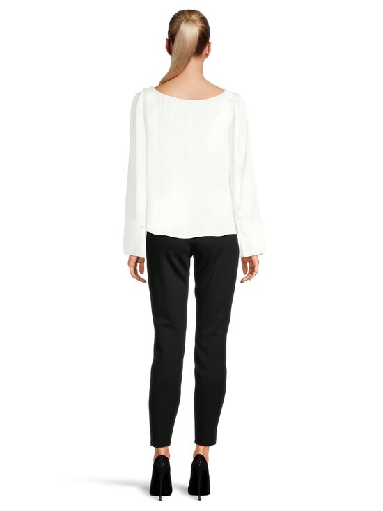 by TiMo - Satin Drape Top -satiinipusero - 003 - OFF WHITE | Stockmann - photo 3