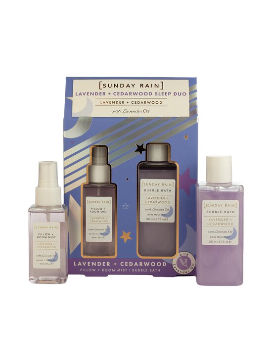Sunday Rain - Lavender + Cedarwood Sleep Duo -lahjapakkaus - NOCOL | Stockmann - photo 2