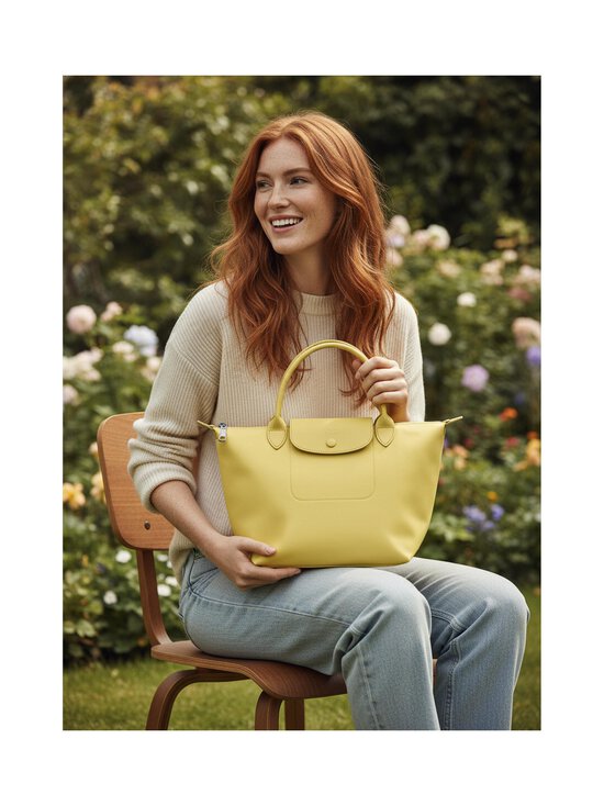 Longchamp - Le Pliage One Top handle -käsilaukku - 163 LIME | Stockmann - photo 7