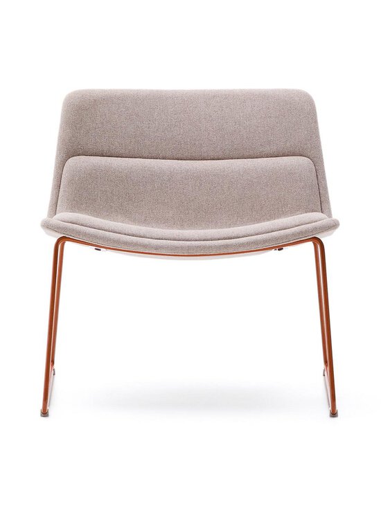 Kave Home - Zahara-nojatuoli Austin-kangas beige / terrakotta - BEIGE | Stockmann - photo 4