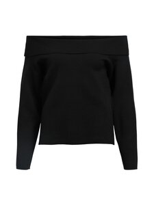 Object - ObjReynard Off Shoulder adīts džemperis - BLACK | Stockmann