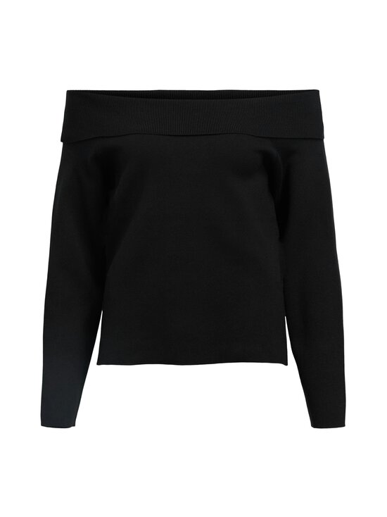 Object - ObjReynard Off Shoulder adīts džemperis - BLACK | Stockmann - photo 1