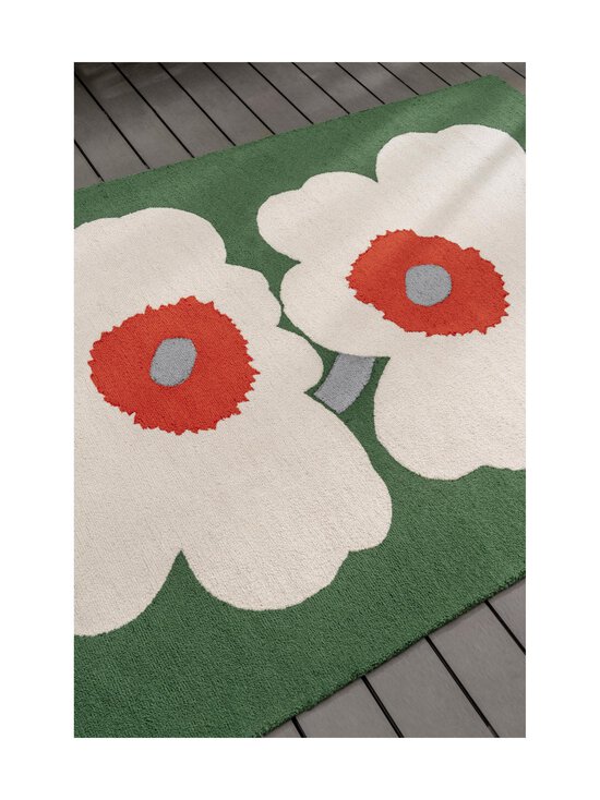 Marimekko - Unikko 60th Anniversary -matto - 433007 GREEN | Stockmann - photo 7