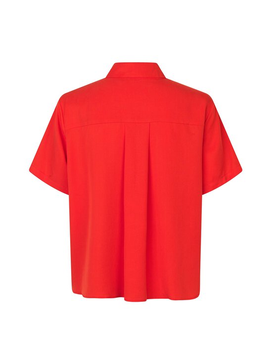 Samsoe Samsoe - Pluus Mina - 181662TCX FLAME SCARLET - photo 2 Samsoe Samsoe - Pluus Mina - 181662TCX FLAME SCARLET | Stockmann - photo 2