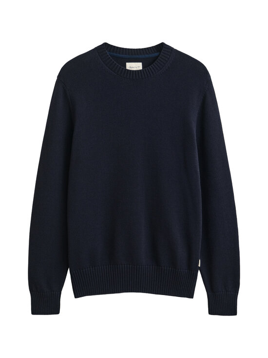 GANT - Supima Cotton C-Neck -neule - 433 EVENING BLUE | Stockmann - photo 1