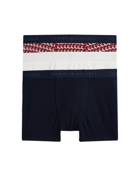 Tommy Hilfiger - Aluspüksid Trunk Gifting 3 tk - 0Y0 CTB GEO/ECRU/DES SKY | Stockmann - photo 1