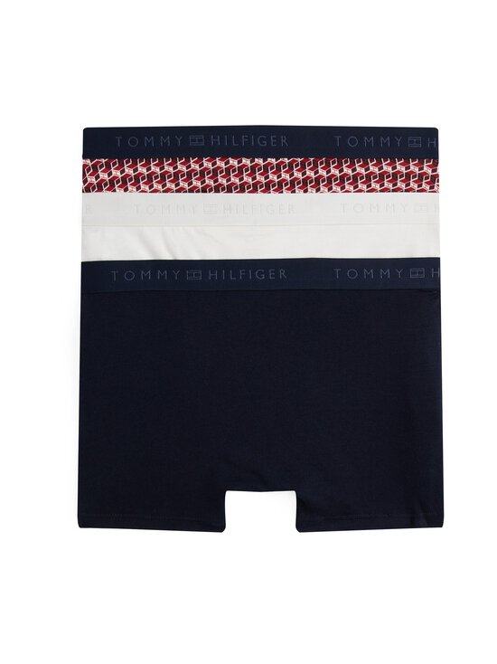 Tommy Hilfiger - Aluspüksid Trunk Gifting 3 tk - 0Y0 CTB GEO/ECRU/DES SKY | Stockmann - photo 2