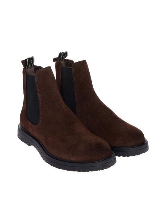 Sneaky Steve - Stanley Chelsea -nahkanilkkurit - 0363 CHOCOLATE | Stockmann - photo 5