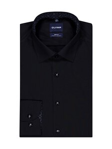 Olymp - Body Fit Solid -kauluspaita - 68 SCHWARZ | Stockmann