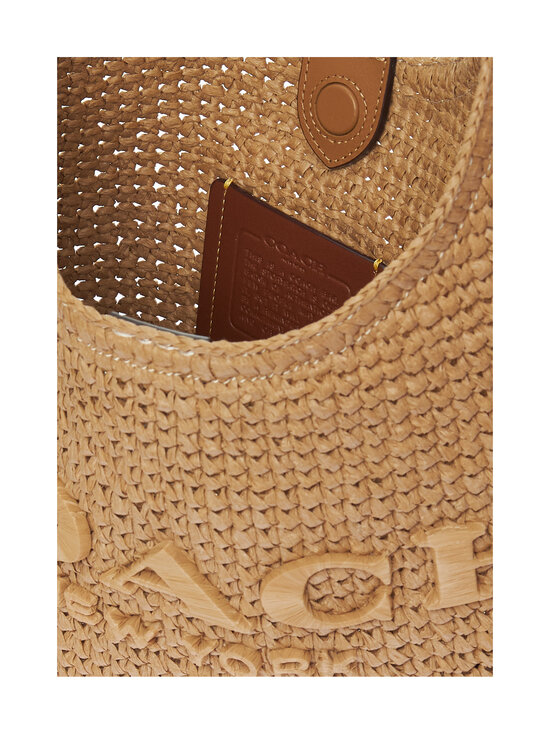 Coach - Straw Brooklyn 28 -olkalaukku - B4/NATURAL | Stockmann - photo 3