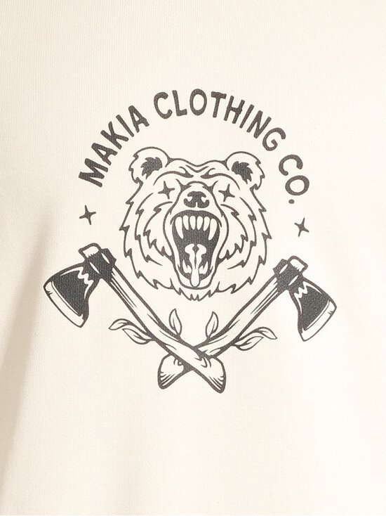 Makia - Kontio-collegepaita - 003 NATURAL WHITE | Stockmann - photo 4