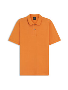 BOSS - Polosärk Pallas Jersey - 814 MEDIUM ORANGE | Stockmann