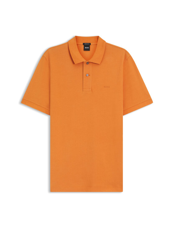 BOSS - Polosärk Pallas Jersey - 814 MEDIUM ORANGE | Stockmann - photo 1