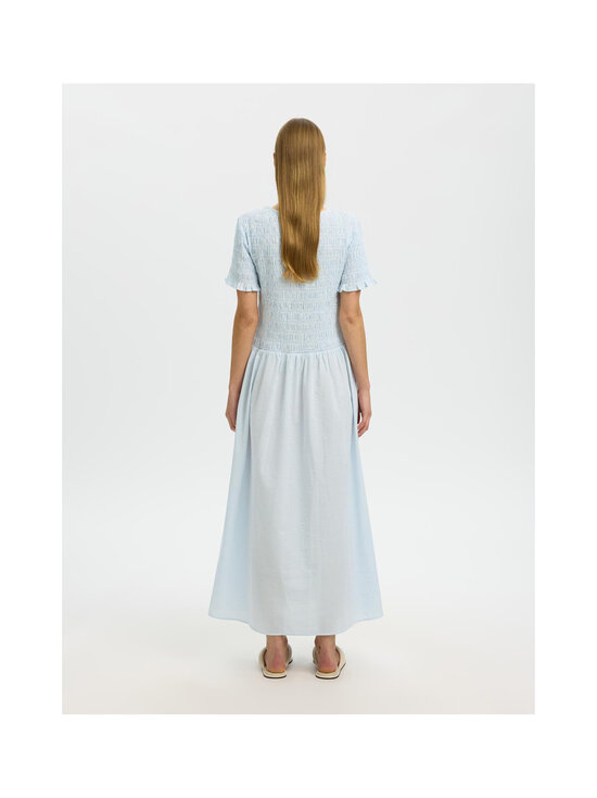 Selected - SlfHannah Regular -nilkkapituinen mekko - CASHMERE BLUE STRIPES:STRIPES | Stockmann - photo 3