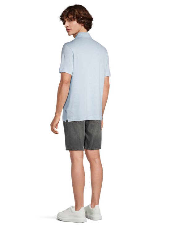 BOSS - Press Jersey -pikeepaita - 450 LIGHT/PASTEL BLUE | Stockmann - photo 5