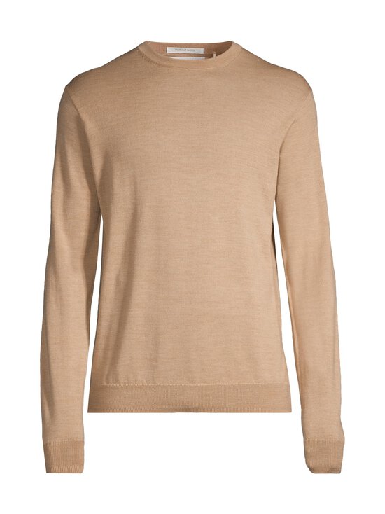 ESSENTIALS by Stockmann - Ethan merīnvilnas džemperis - SAND MEL.105216 | Stockmann - photo 1