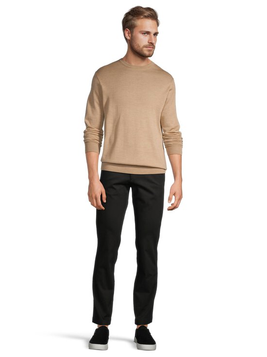 ESSENTIALS by Stockmann - Ethan merīnvilnas džemperis - SAND MEL.105216 | Stockmann - photo 2