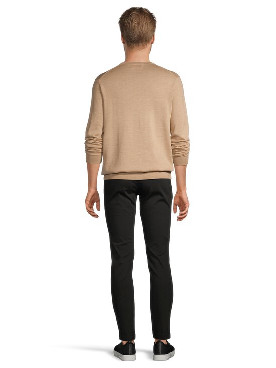 ESSENTIALS by Stockmann - Ethan merīnvilnas džemperis - SAND MEL.105216 | Stockmann - photo 3